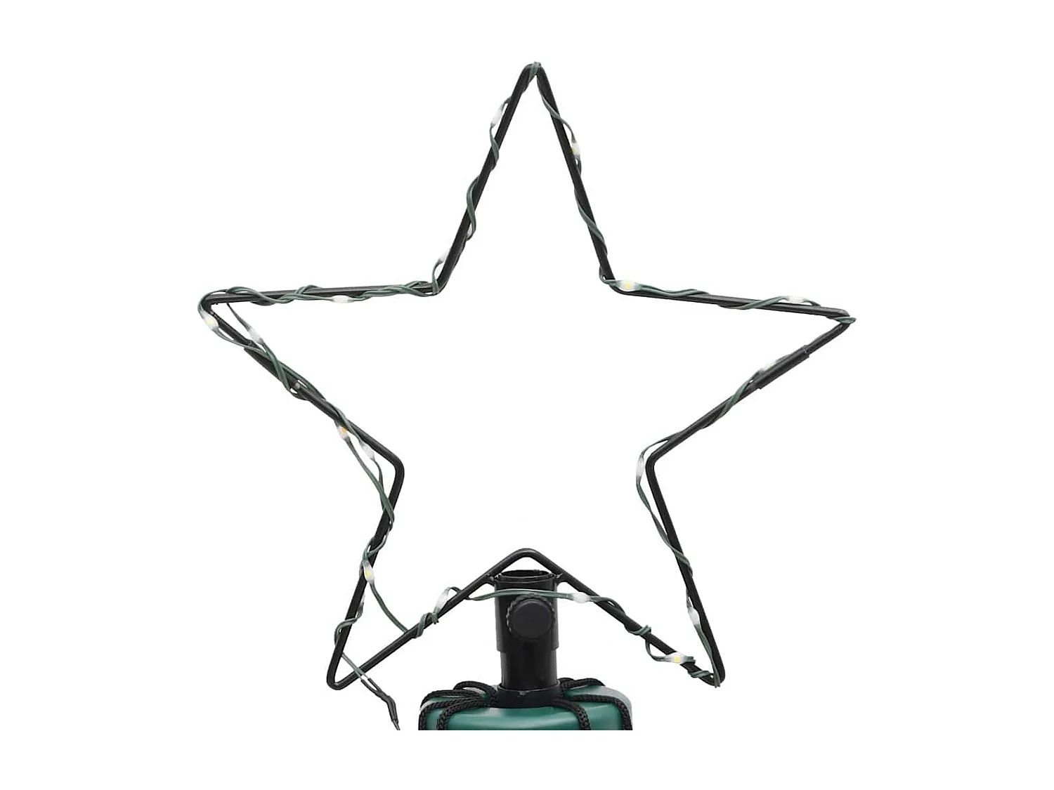 Kegelkerstboom 310 LED's 100x300 cm warmwit