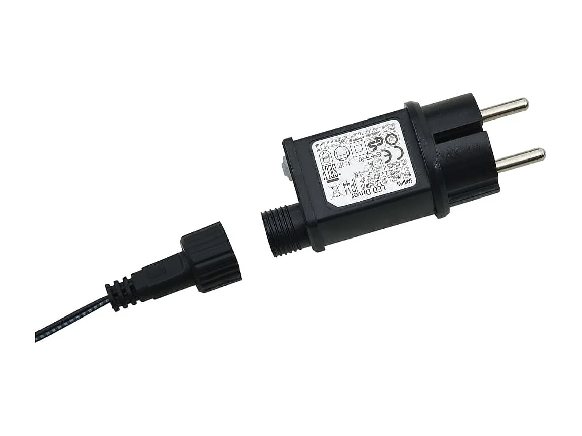 Árvore de Natal 128 LED flor cerejeira luz branco quente 120 cm