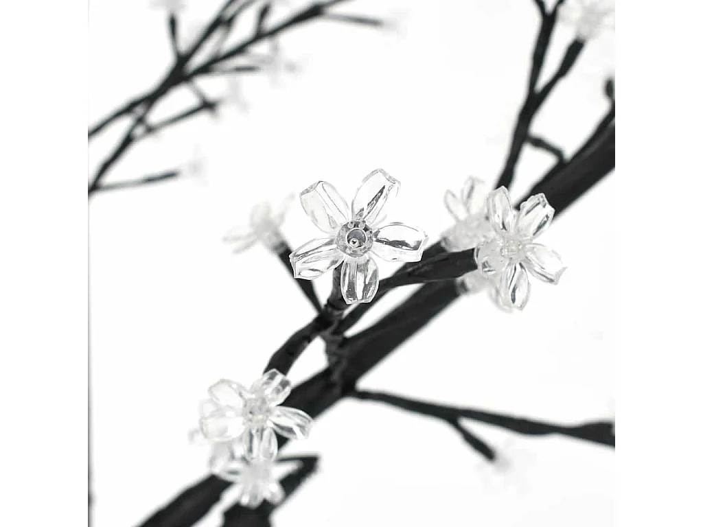 Árvore de Natal 2000 luzes LED flor cerejeira luz azul 500 cm