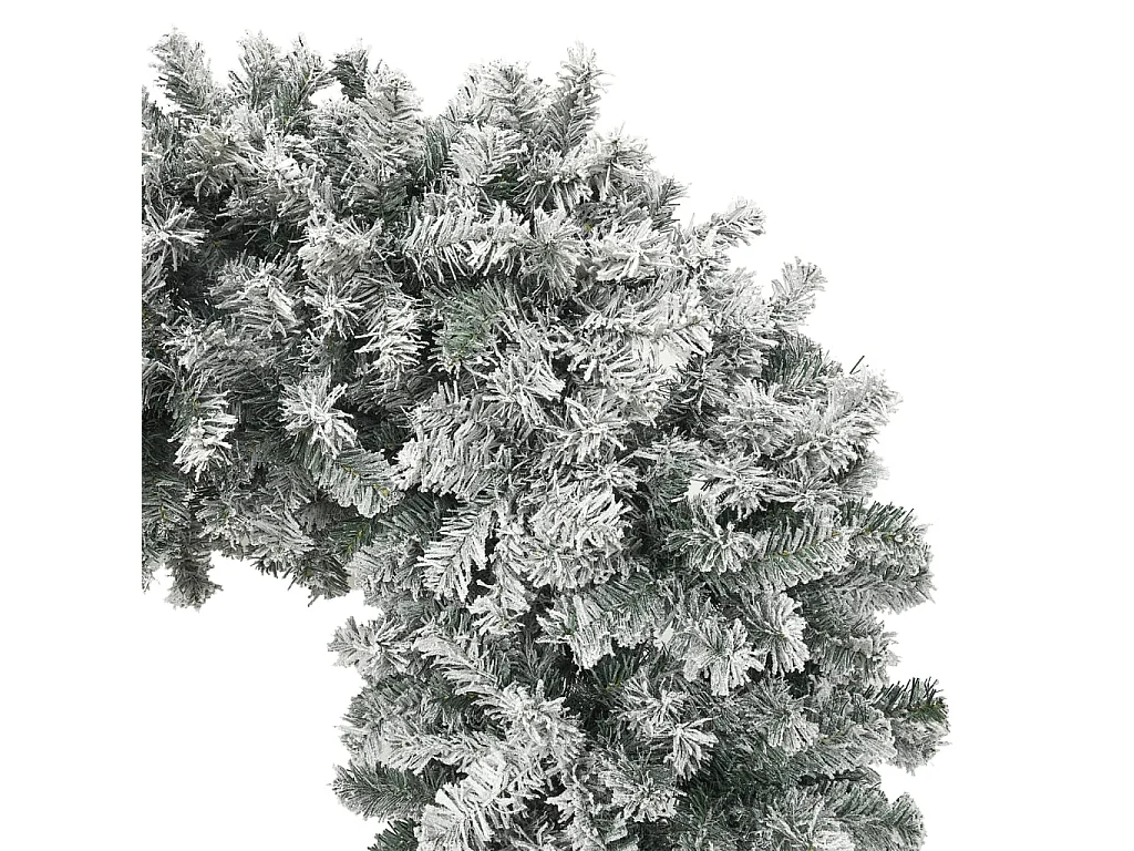 Arche de sapin de Noël à flocons de neige 240 cm