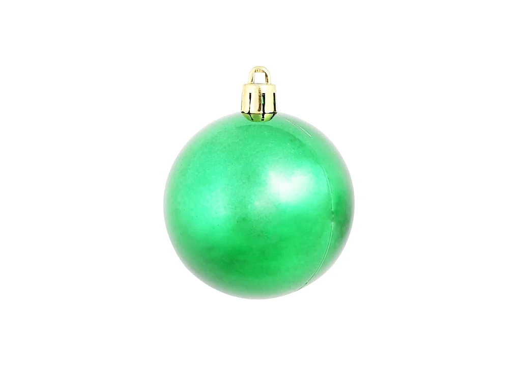 Kerstballen 100 st rood/goudkleurig/groen