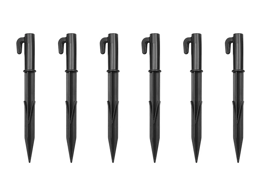 LED-Weihnachtsbaum mit Erdnägeln Mehrfarbig 108 LEDs 180 cm