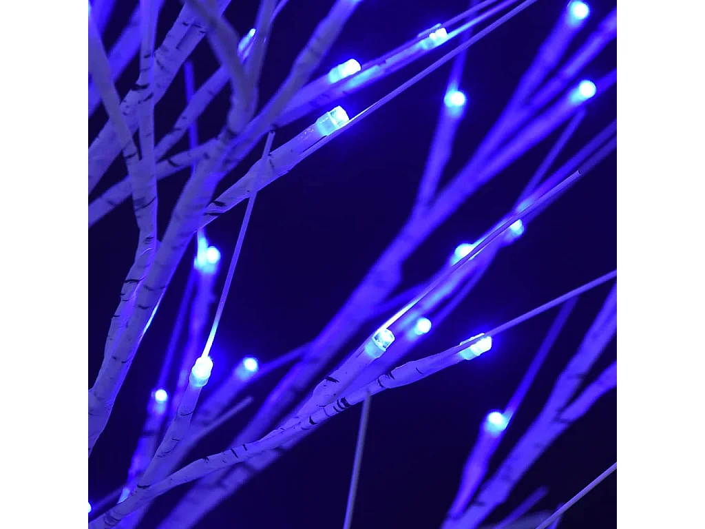Weihnachtsbaum 200 LEDs 2,2 m Blau Indoor Outdoor