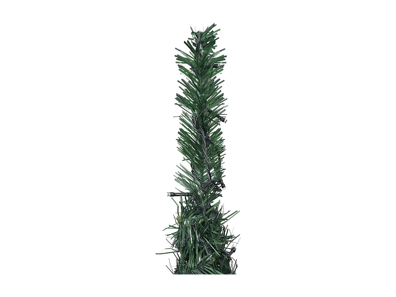 Sapin de Noël artificiel pré-éclairé avec guirlandes vert 150cm