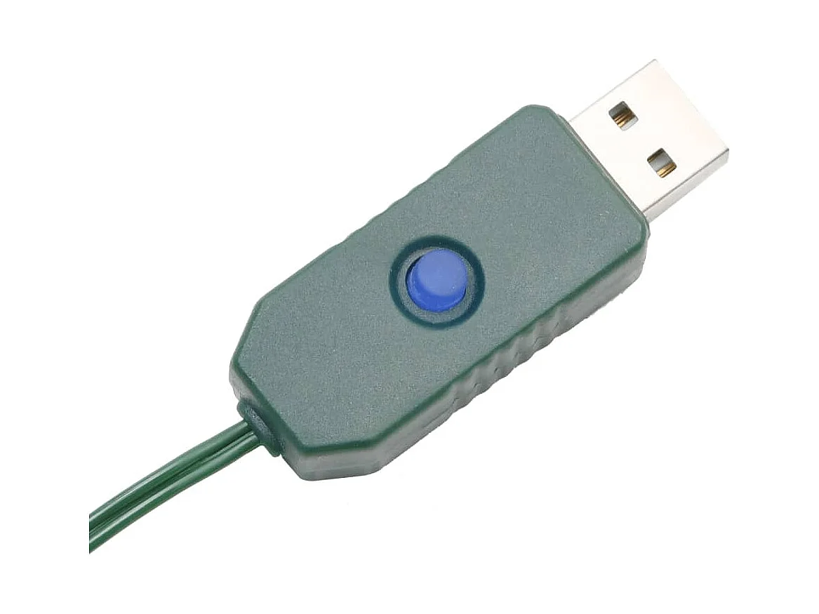 LED-Weihnachtsbaum für Fahnenmast Warmweiß 108 LEDs 180 cm