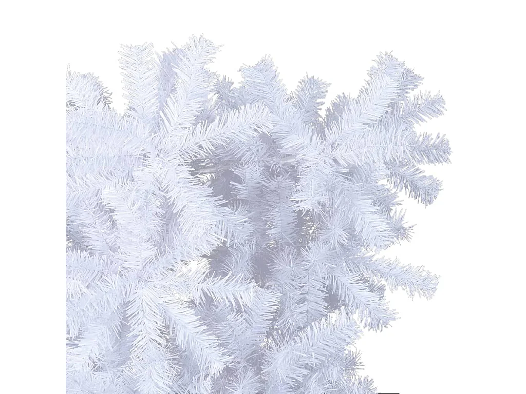 Árvore de Natal artificial invertida com suporte 240 cm branco