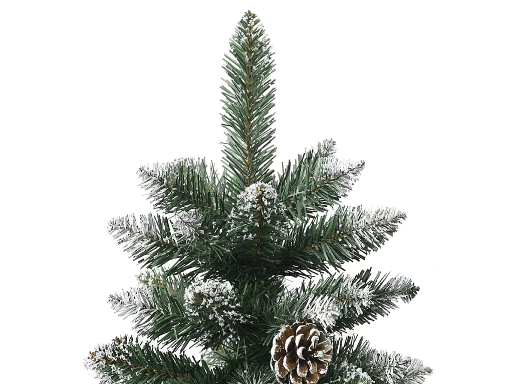 Árvore de Natal artificial com suporte 240 cm PVC verde