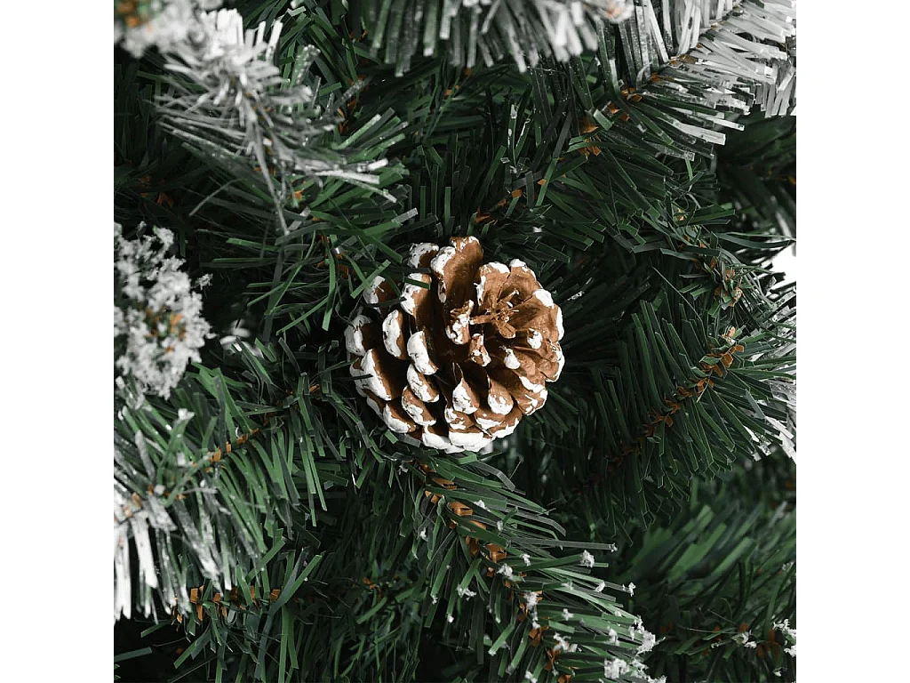 Árvore de Natal artificial com suporte 240 cm PVC verde