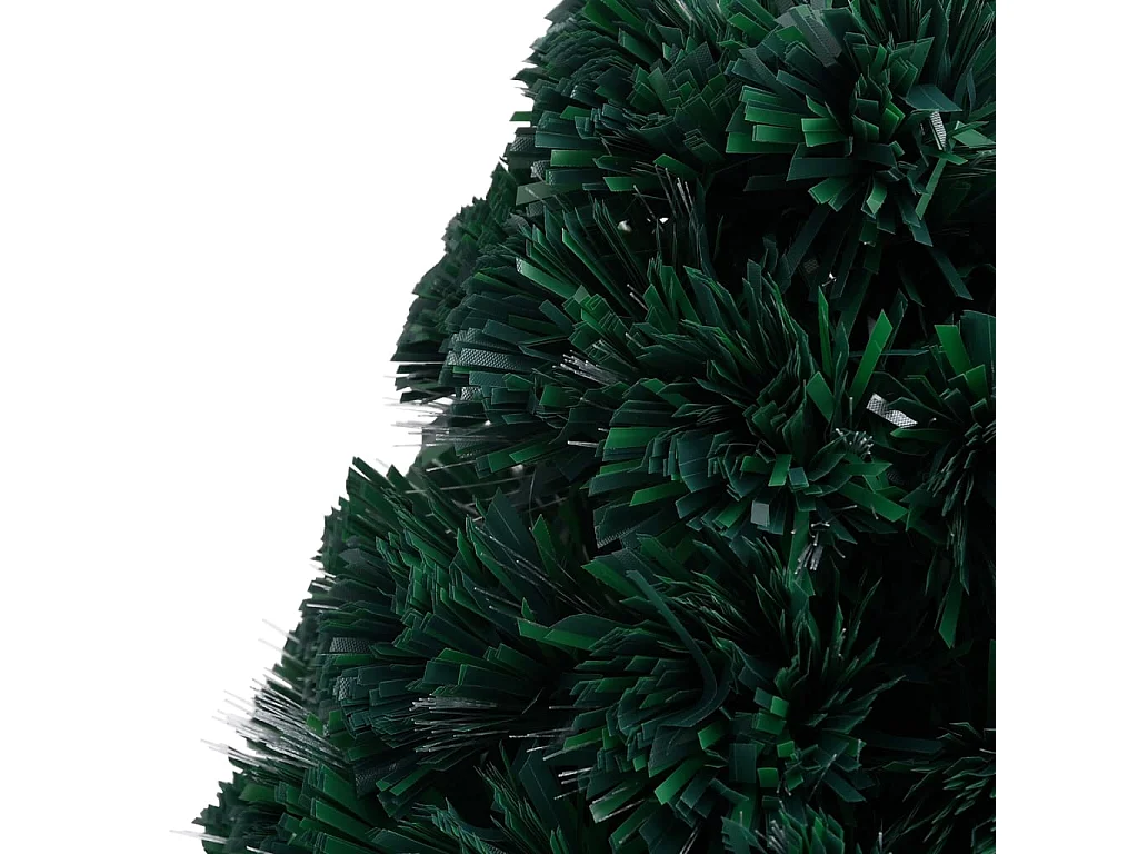 Arbre de Noël pré-éclairé avec support et LED 64 cm fibre optique