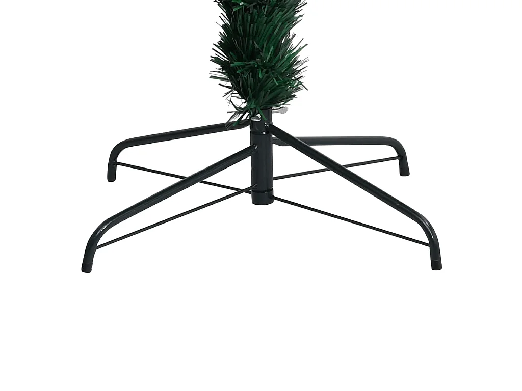 Albero Natale Artificiale con Supporto 120 cm in Fibra Ottica