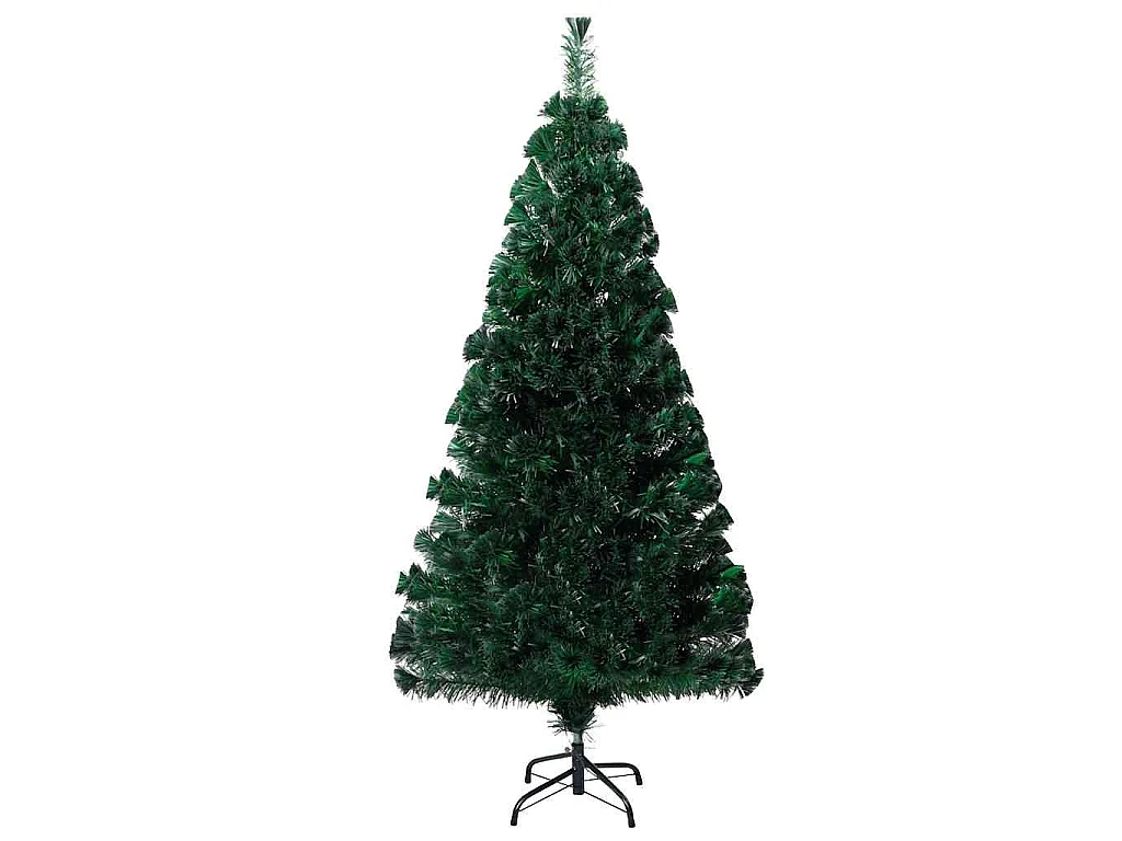 Kunstkerstboom met standaard 120 cm glasvezel groen