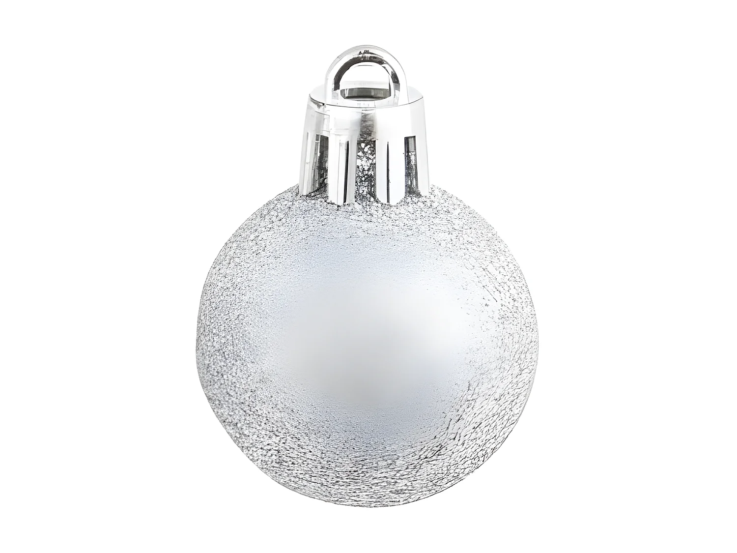 Kerstballen 100 st zilverkleurig/goudkleurig