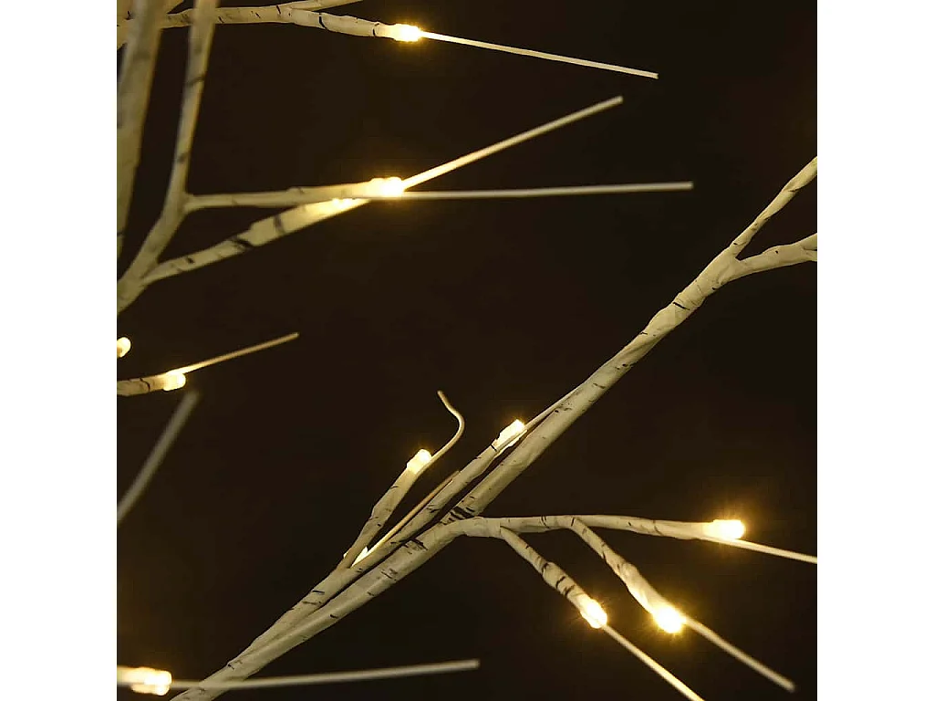 Kerstboom wilg met 200 warmwitte LED's binnen en buiten 2,2 m