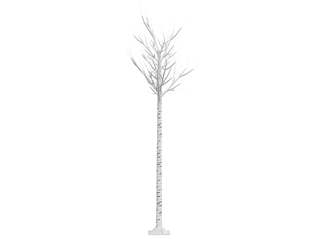 Kerstboom wilg met 200 warmwitte LED's binnen en buiten 2,2 m