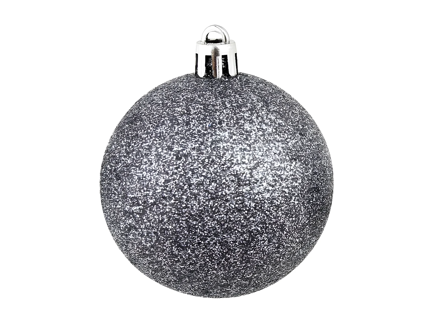 100-delige Kerstballenset 3/4/6 cm wit/grijs