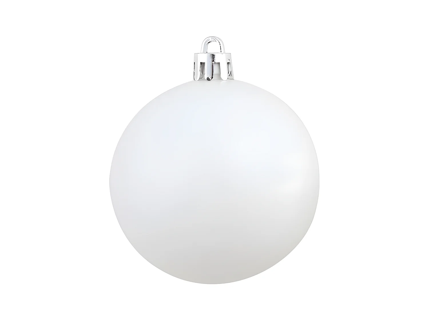 100-delige Kerstballenset 3/4/6 cm wit/grijs