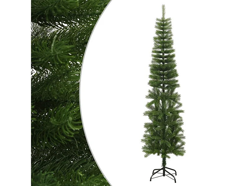 Künstlicher Weihnachtsbaum mit Ständer Schlank 240 cm PE