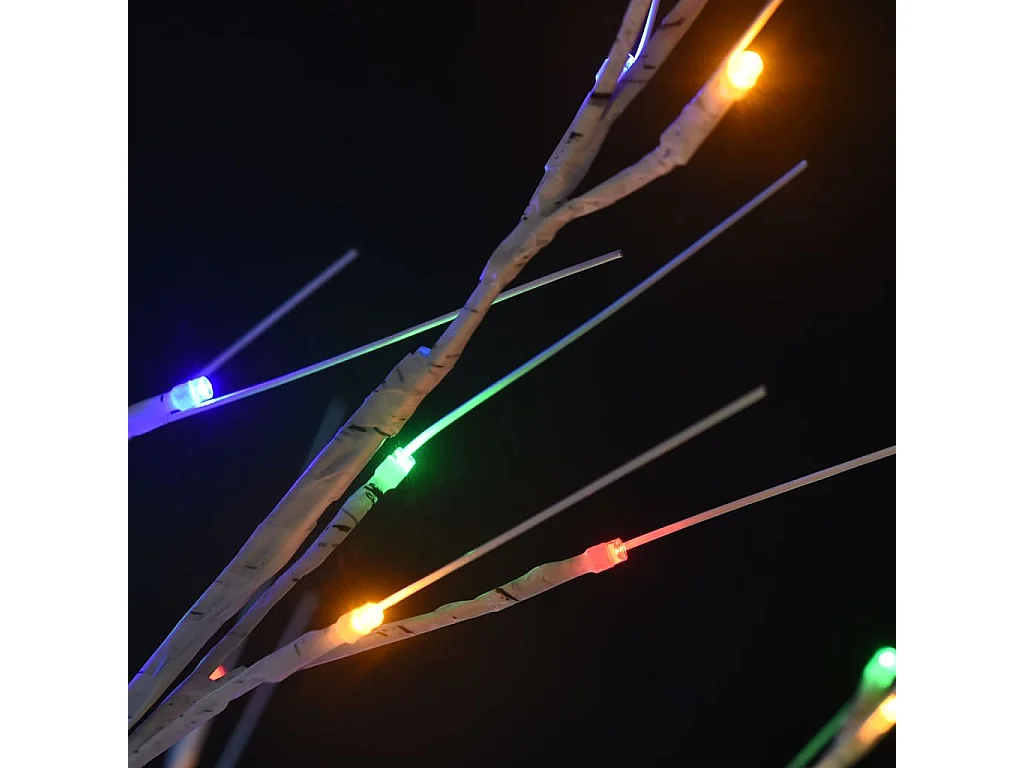 Kerstboom wilg 200 meerkleurige LED's binnen en buiten 2,2 m