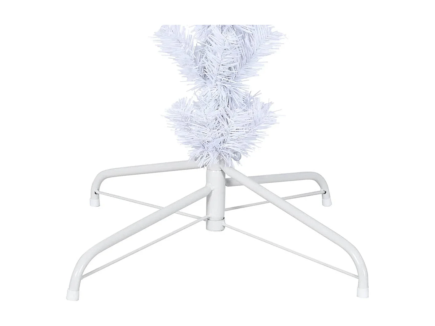 Sapin de Noël artificiel renversé avec support Blanc 180 cm