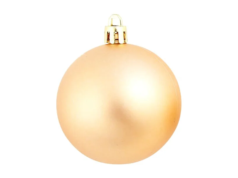 Ensemble de boules de Noël 100 pcs 3/4/6 cm Rose/Doré