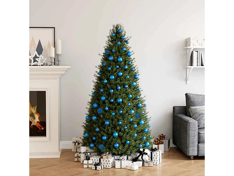 Conjunto de bolas de natal 100 pcs azul