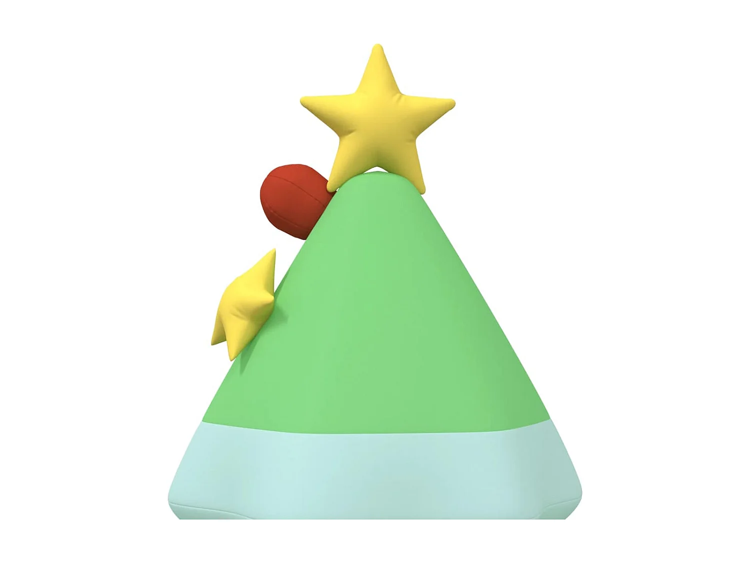 Árvore Natal insuflável com luzes LED 240 cm