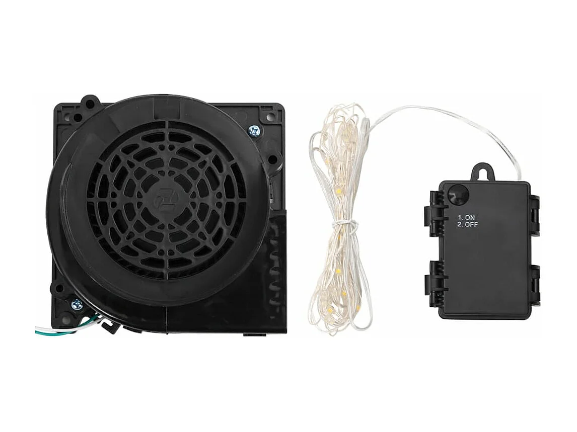 Árvore Natal insuflável com luzes LED 240 cm