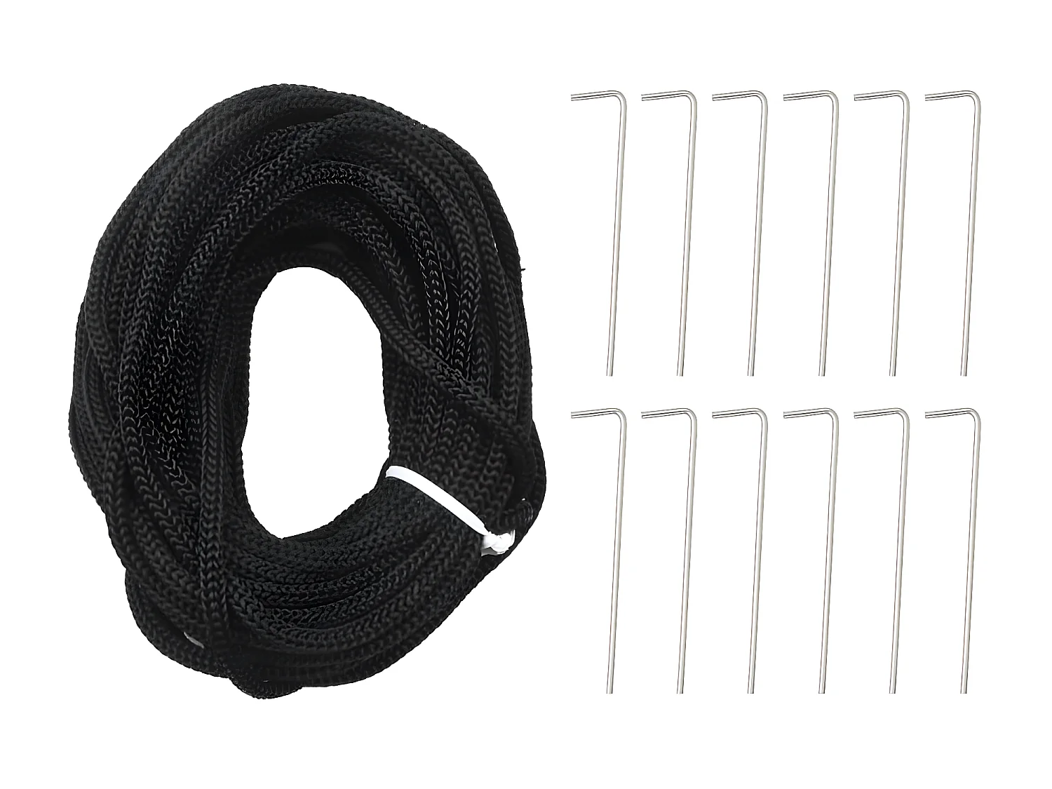 Sapin de Noël sur mât de drapeau 1400 LED Blanc chaud 500 cm