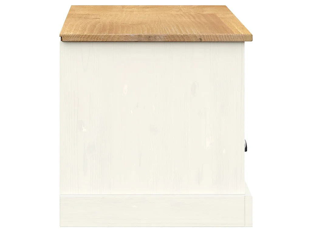 Mueble para TV VIGO madera maciza de pino blanco 156x40x40 cm