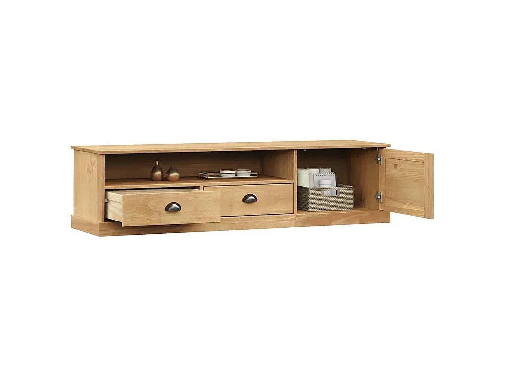 Mueble para TV VIGO madera maciza de pino 156x40x40 cm