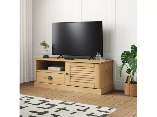 Kauf Unique TV-Schrank VIGO 106x40x40 cm Massivholz Kiefer