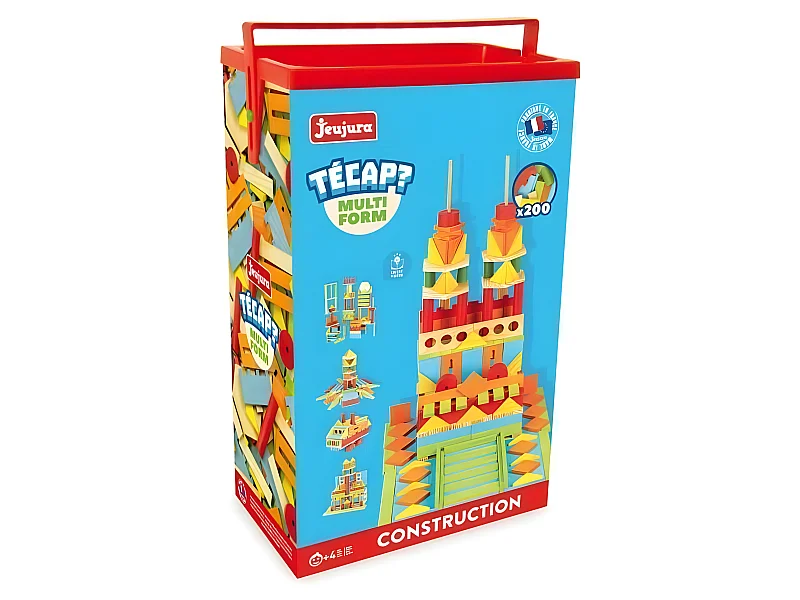 JEUJURA Tecap Multiform - 200 planchettes en bois