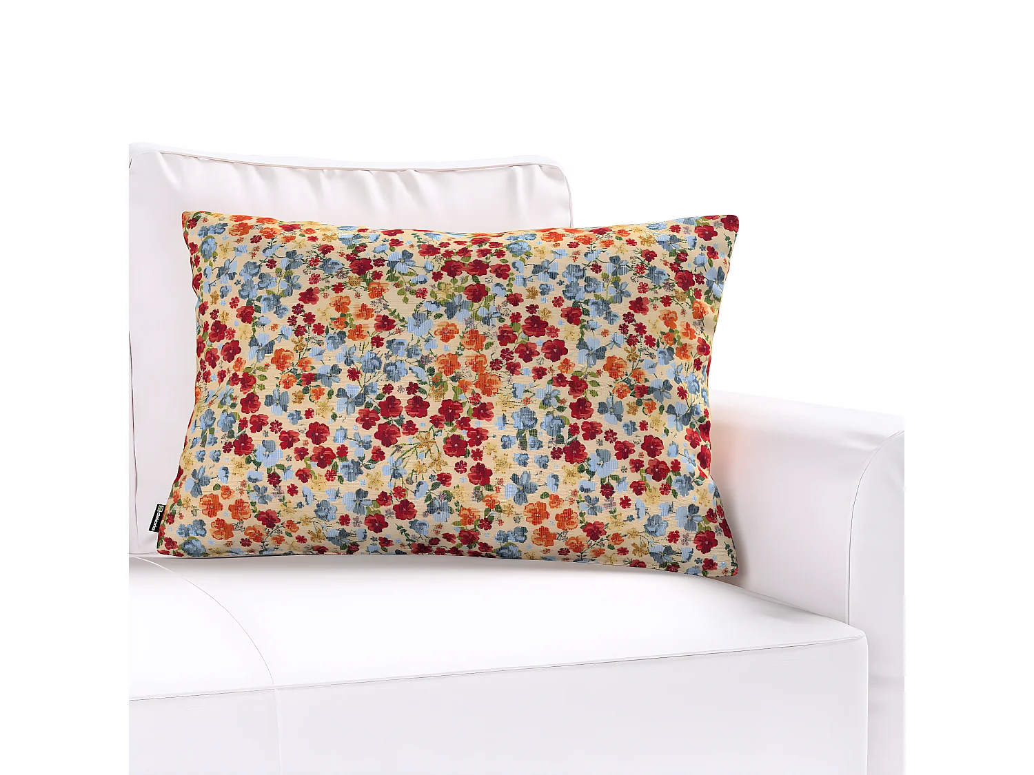 KISSENHÜLLE Intenso rot, 47x28 cm