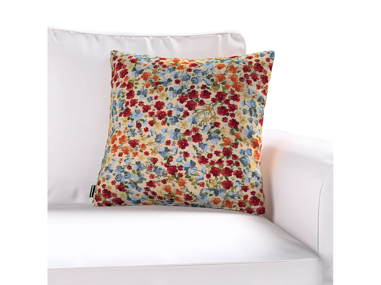 KISSENHÜLLE Intenso rot, 43x43 cm