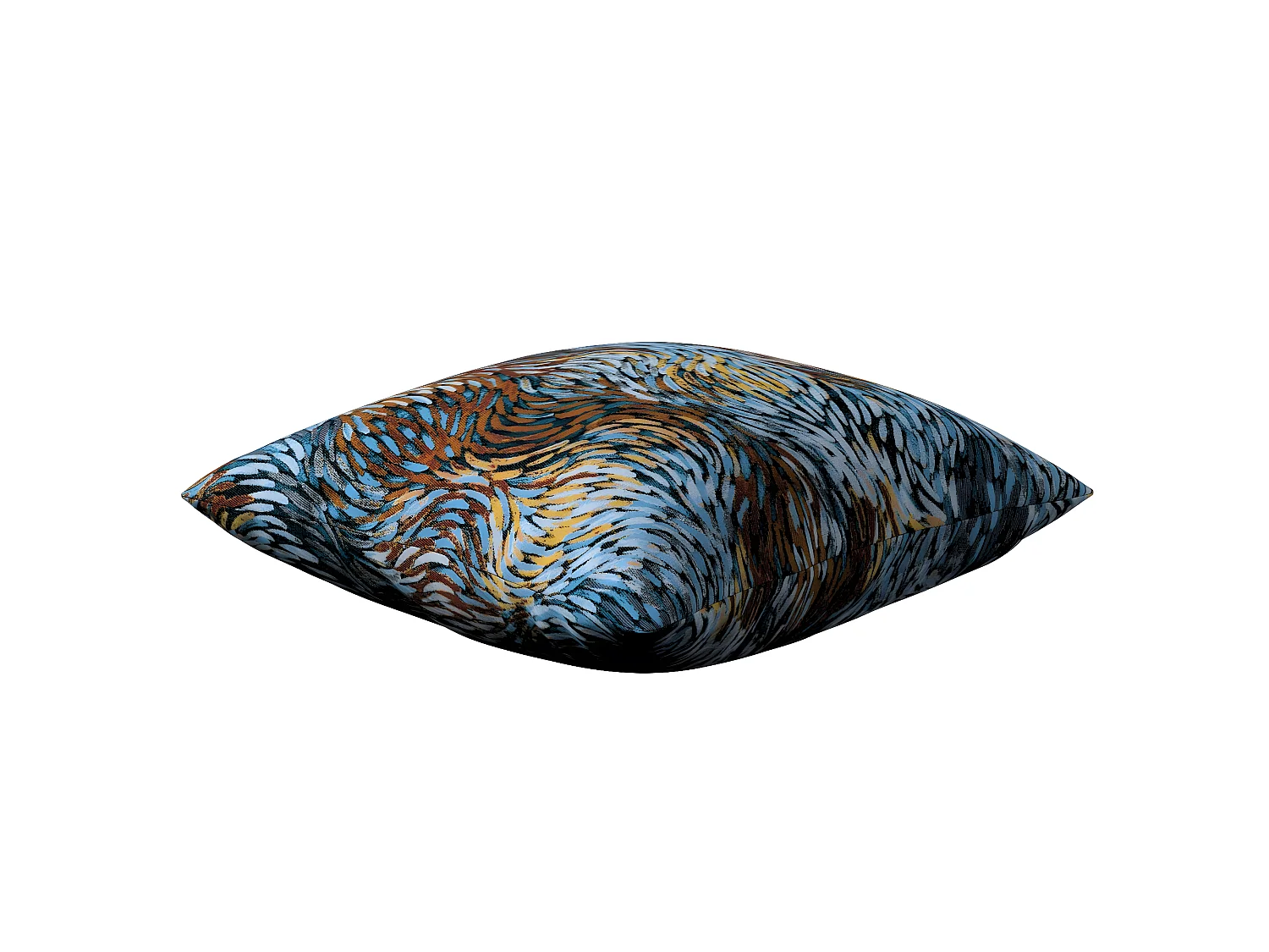 KISSENHÜLLE Intenso blau, 43x43 cm