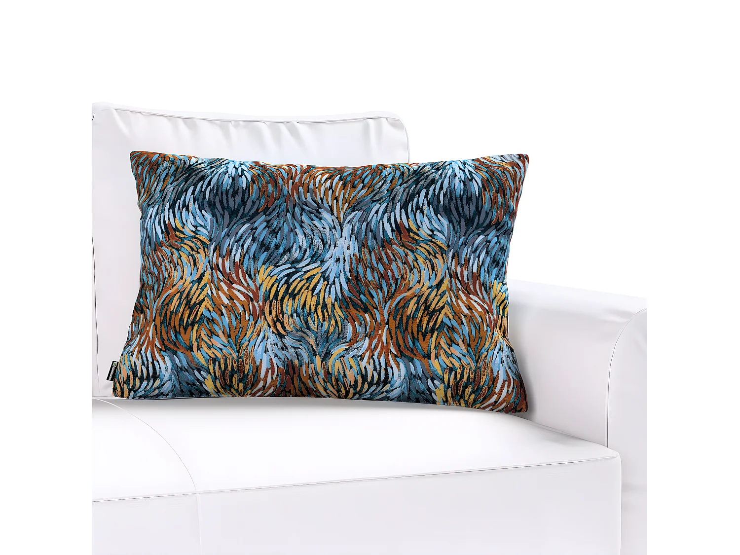 KISSENHÜLLE Intenso blau, 47x28 cm