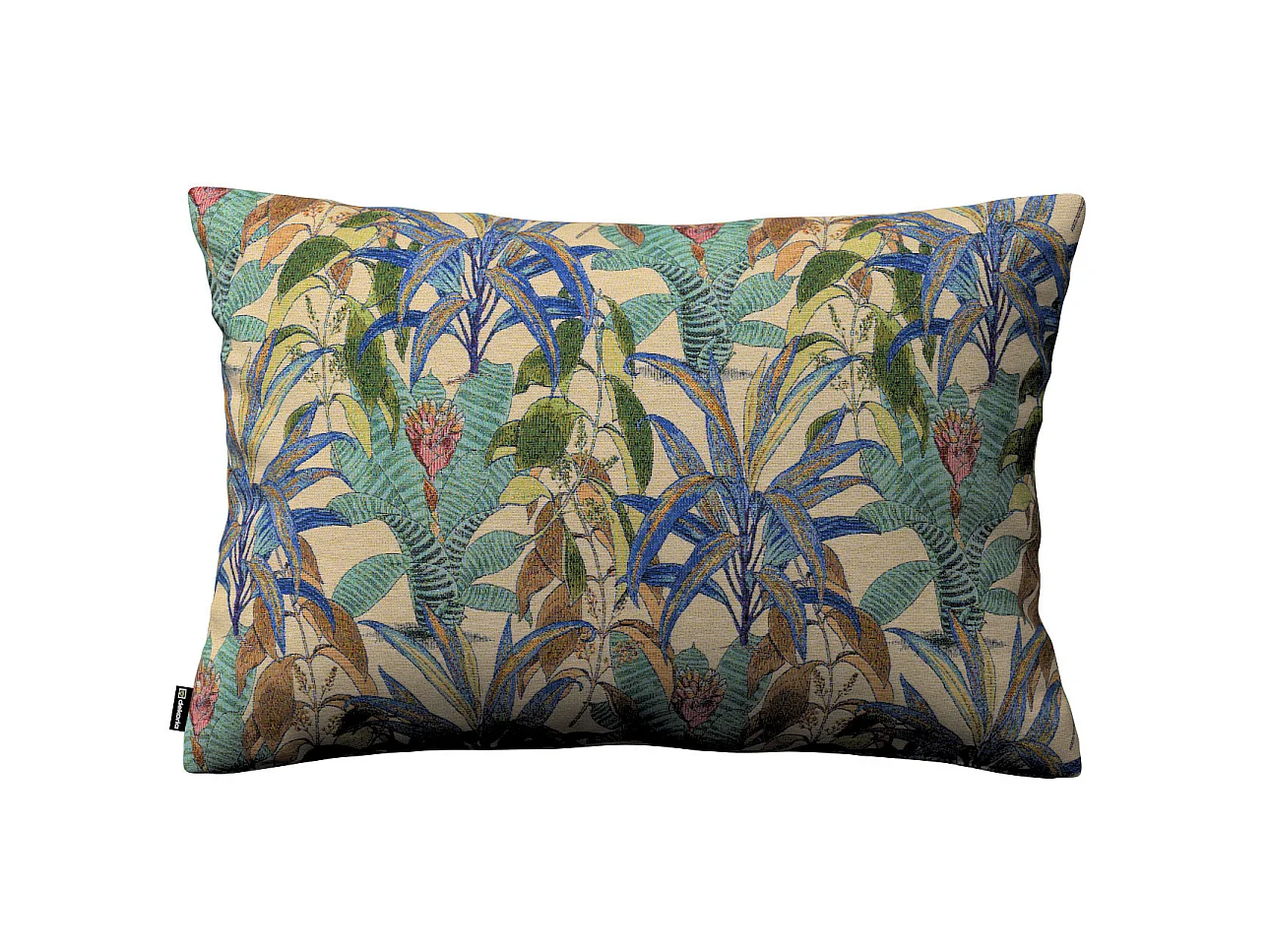 KISSENHÜLLE Intenso blau, 47x28 cm