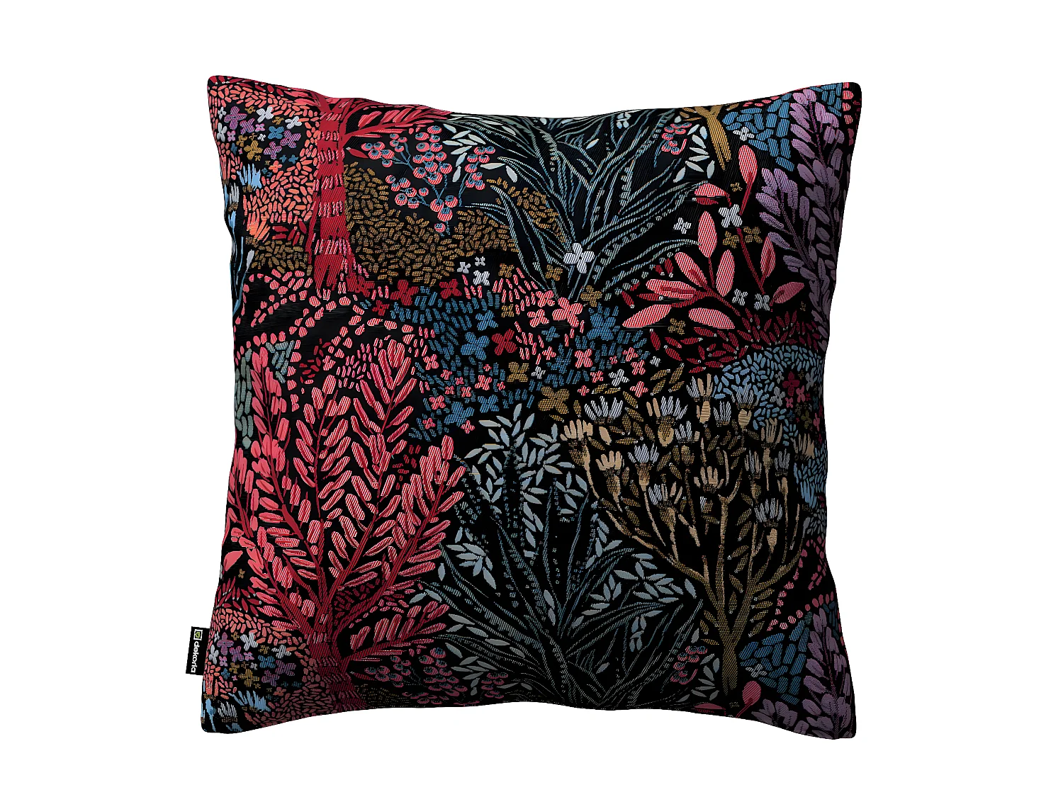 KISSENHÜLLE Intenso schwarz, 43x43 cm