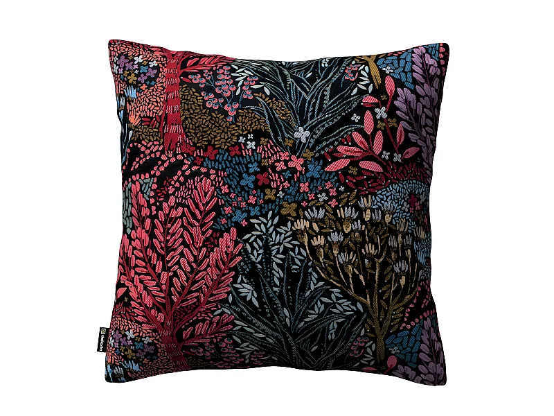 KISSENHÜLLE Intenso schwarz, 43x43 cm