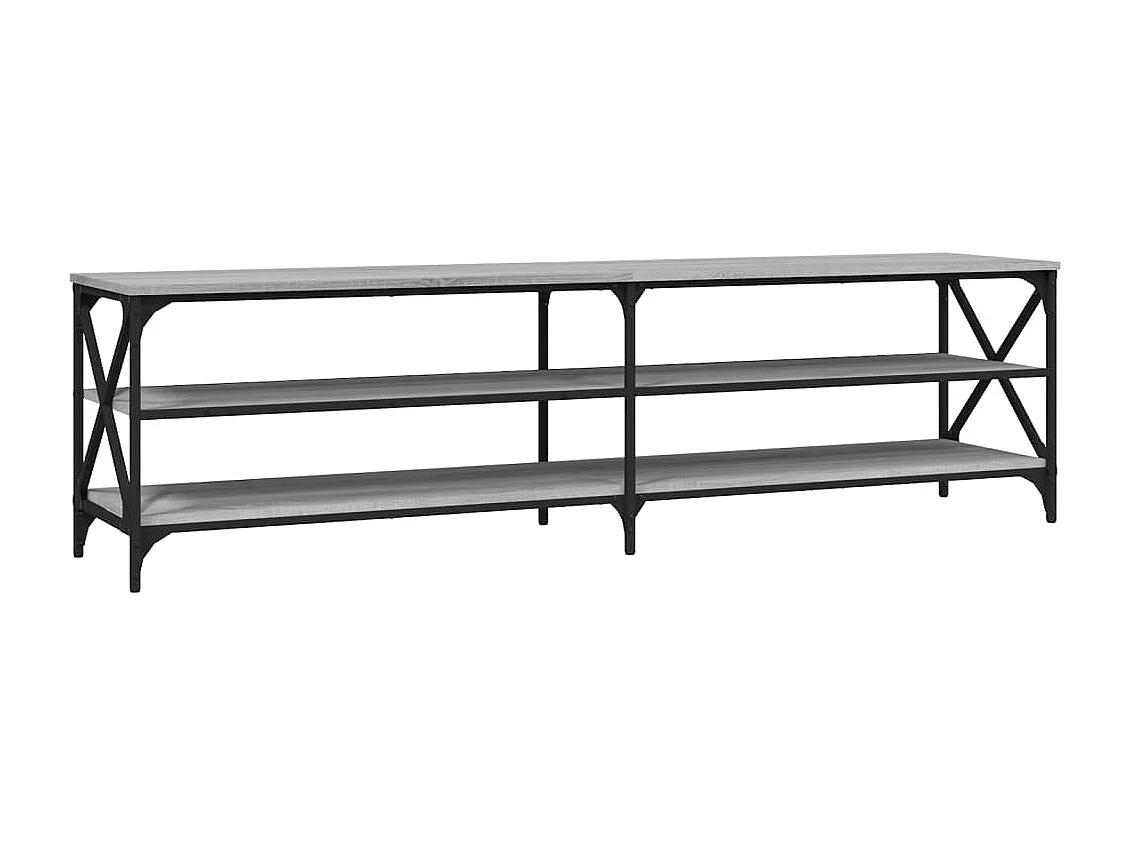 TV-Schrank Grau Sonoma 180x40x50 cm Holzwerkstoff