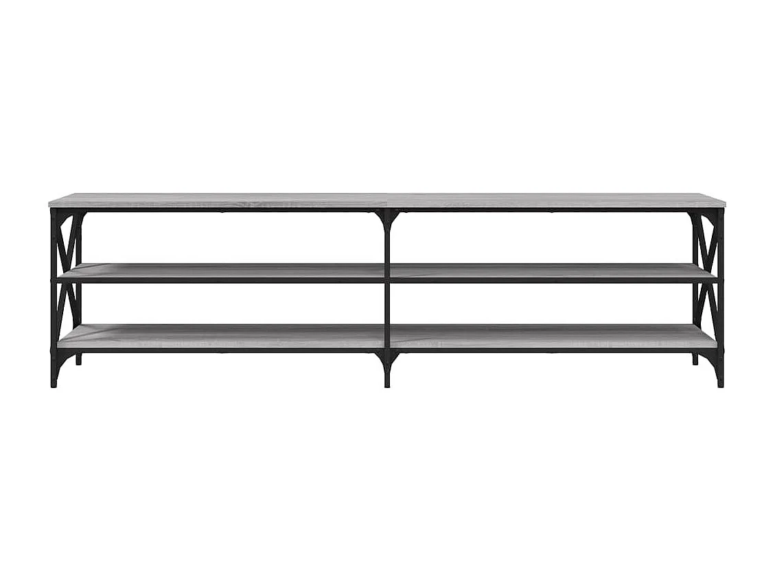 TV-Schrank Grau Sonoma 180x40x50 cm Holzwerkstoff