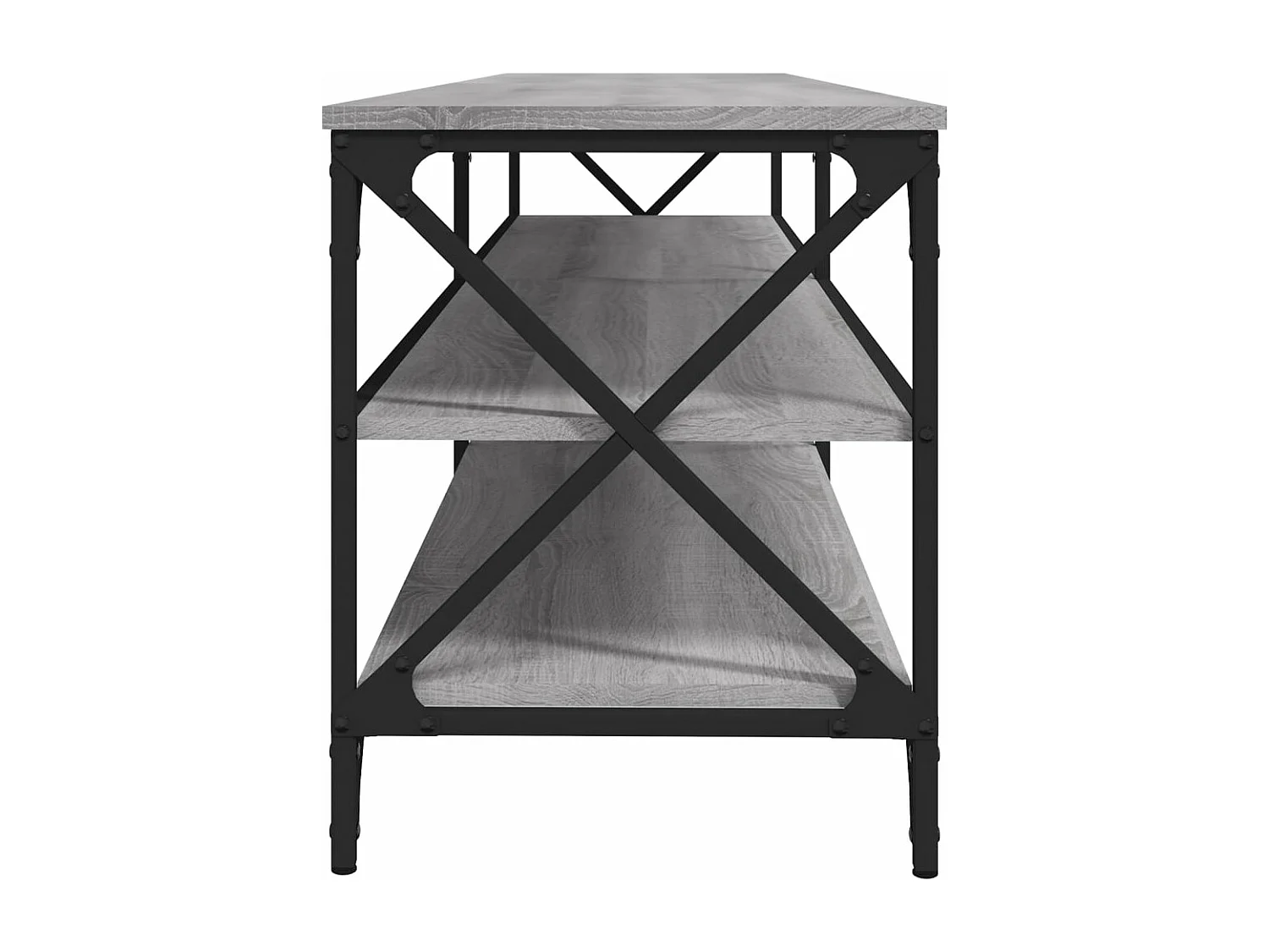 TV-Schrank Grau Sonoma 180x40x50 cm Holzwerkstoff