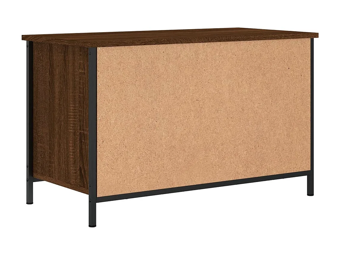 Móvel de TV 80x40x50 cm derivados de madeira carvalho castanho