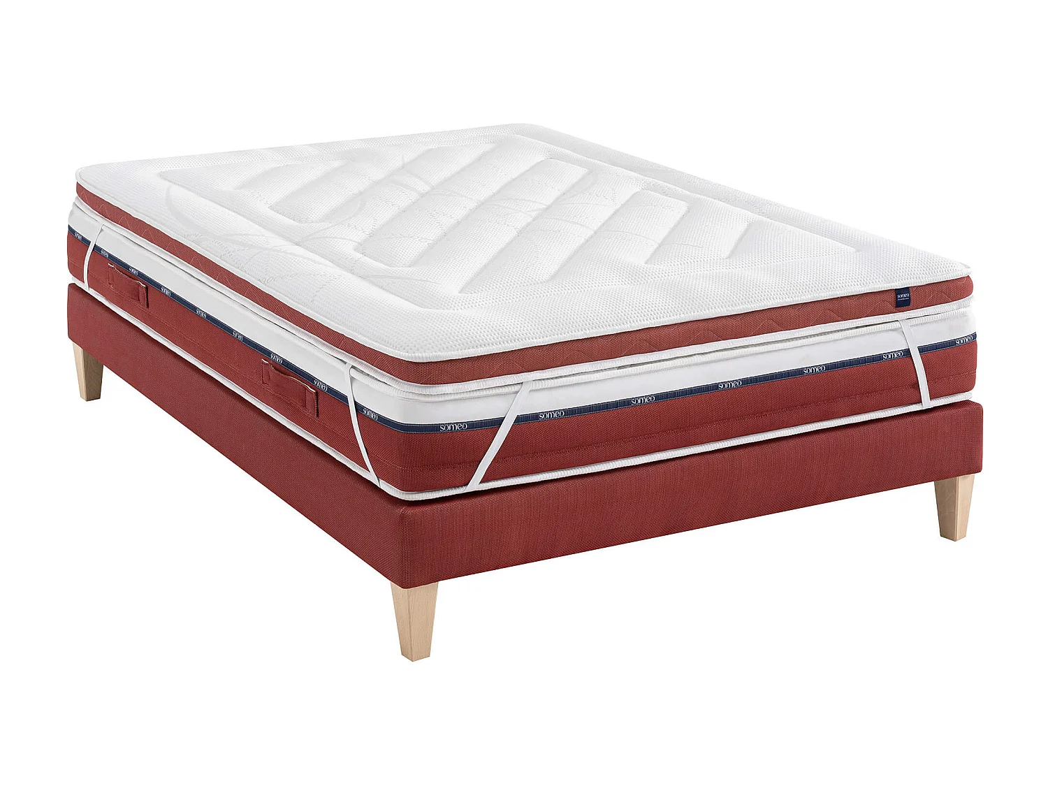 Surmatelas latex 90x190 ferme Someo Crépuscule