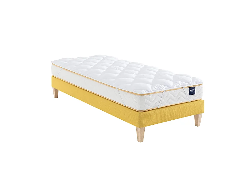 Surmatelas moelleux et respirant 120x190 Someo Aurore