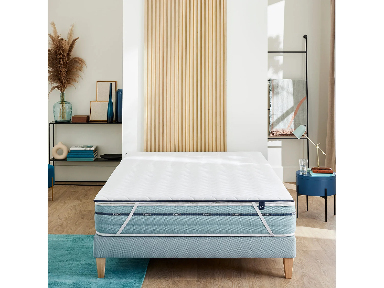 Surmatelas mémoire de forme 140x200 5 cm Someo Songe