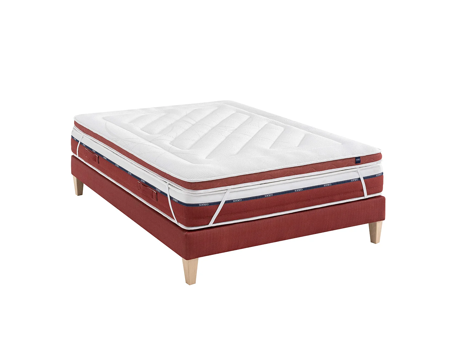 Surmatelas latex 140x200 ferme Someo Crépuscule