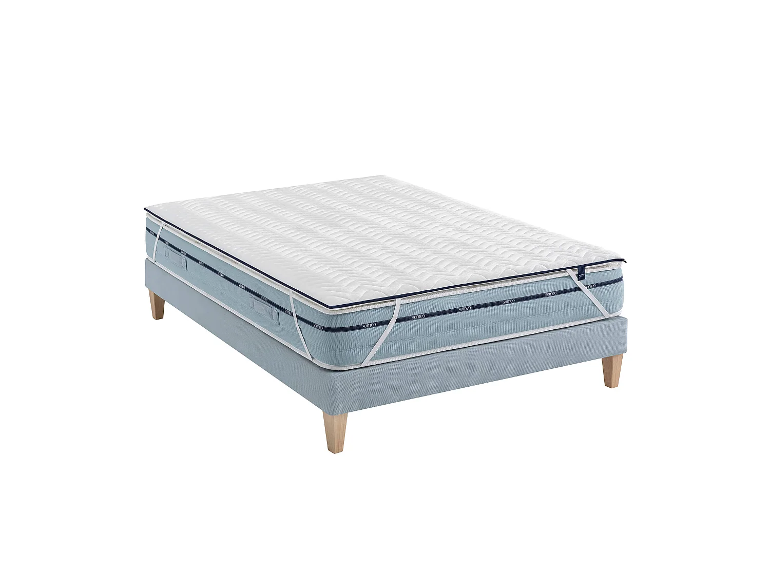 Surmatelas mémoire de forme 160x200 5 cm Someo Songe