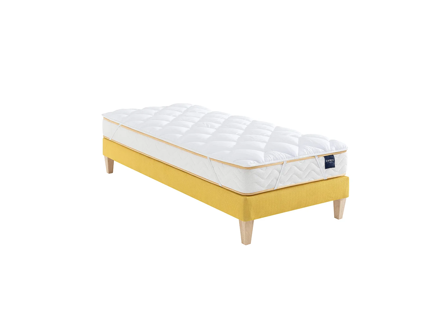 Surmatelas moelleux et respirant 110x190 Someo Aurore