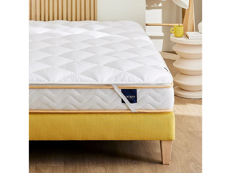 Surmatelas moelleux et respirant 130x190 Someo Aurore